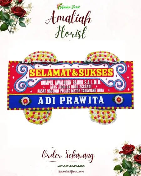 Papan Bunga Ucapan Selamat Ciwaruga
